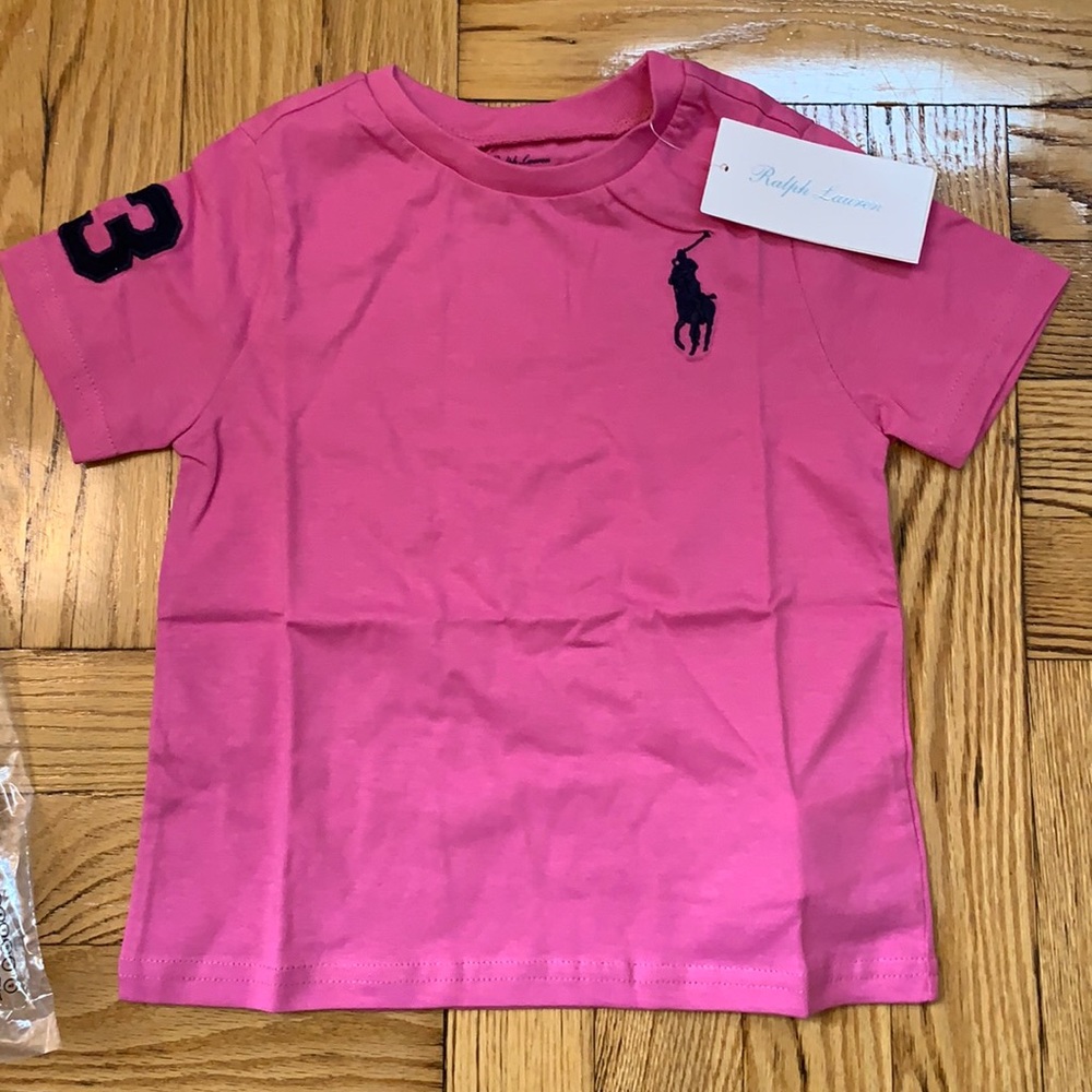 Ralph Lauren pink tee 24 m